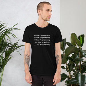 It Works, I Love Programming T-Shirt - Cleus