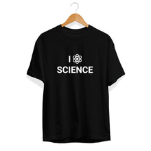 Load image into Gallery viewer, I Love Science T-Shirt - Cleus