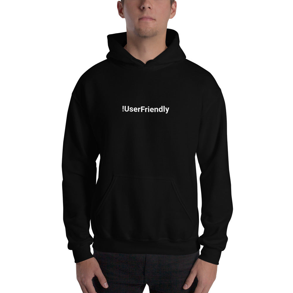 Minimalist !UserFriendly Hoodie - Cleus