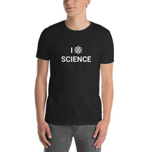 Load image into Gallery viewer, I Love Science T-Shirt - Cleus