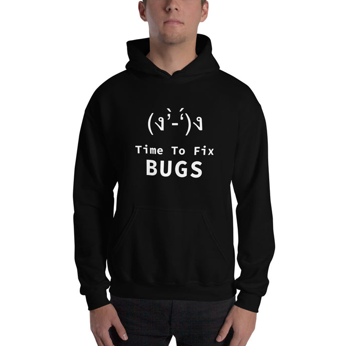 Time To Fix Bugs Hoodie - Cleus