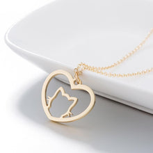 Load image into Gallery viewer, Cutiepie Minimalist Cat Necklace - Cleus