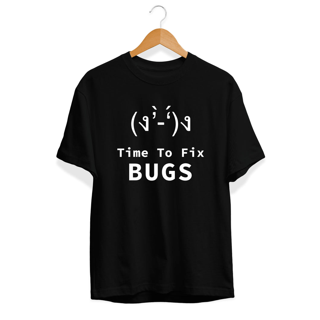 Time To Fix Bugs T-Shirt - Cleus